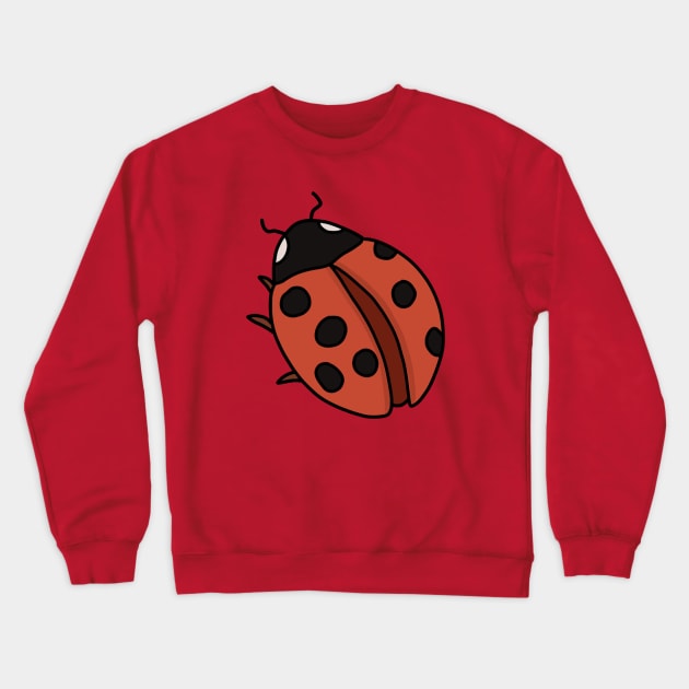 Luck Ladybug - Luck Symbols Crewneck Sweatshirt by DiegoCarvalho